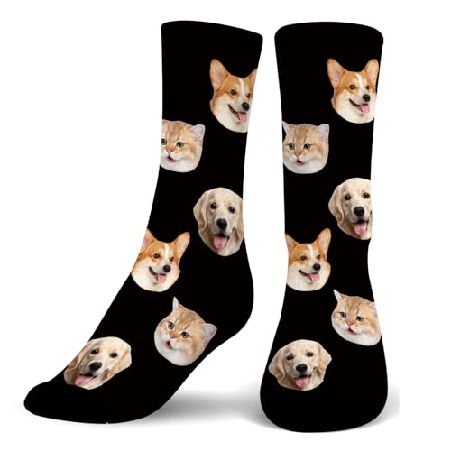 Loosusu Personalisierte Socken Foto Socken mit Gesicht Personalisiert Socken Bedrucken, Personalisierte Socken mit Foto, Personalisierte Geschenke Frauen Männer Geburtstage Weihnachten Valentinstag Loosusu Personalisierte Socken Foto Socken mit Gesicht Personalisiert Socken Bedrucken, Personalisierte Socken mit Foto, Personalisierte Geschenke Frauen Männer Geburtstage Weihnachten Valentinstag von Loosusu