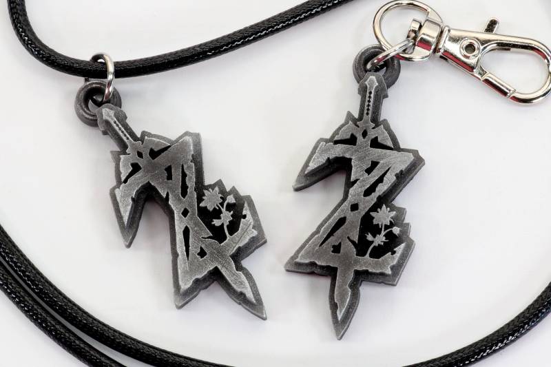 Botw Symbol Kette Legend Of Zelda Breath The Wild 2 Cosplay Ky1 von LootCaveCo