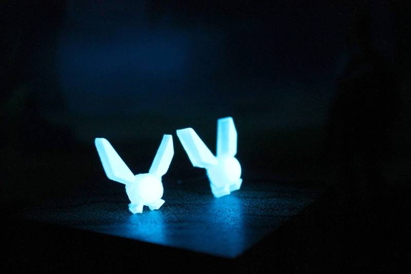 Glow in The Dark Navi Ohrringe Zelda Edelstahl Ohrstecker Erg1 von LootCaveCo