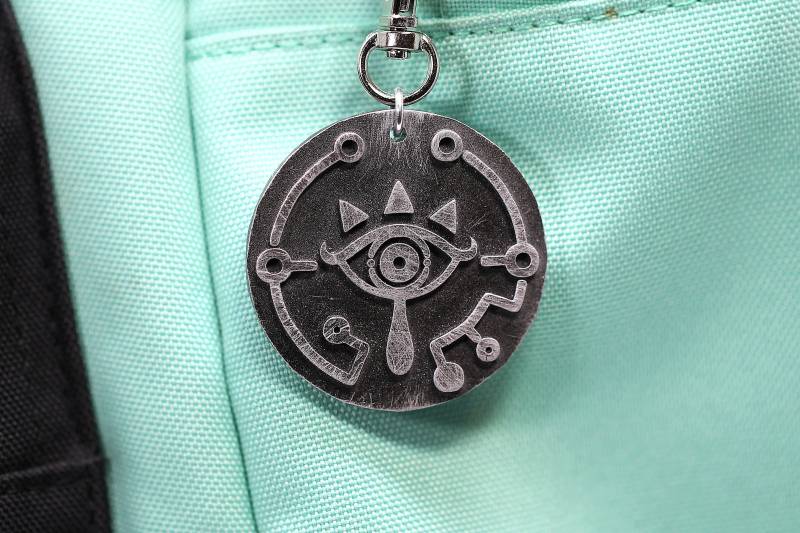 Sheikah Eye Halskette Legend Of Zelda Breath The Wild Inspiriert Ky1 von LootCaveCo