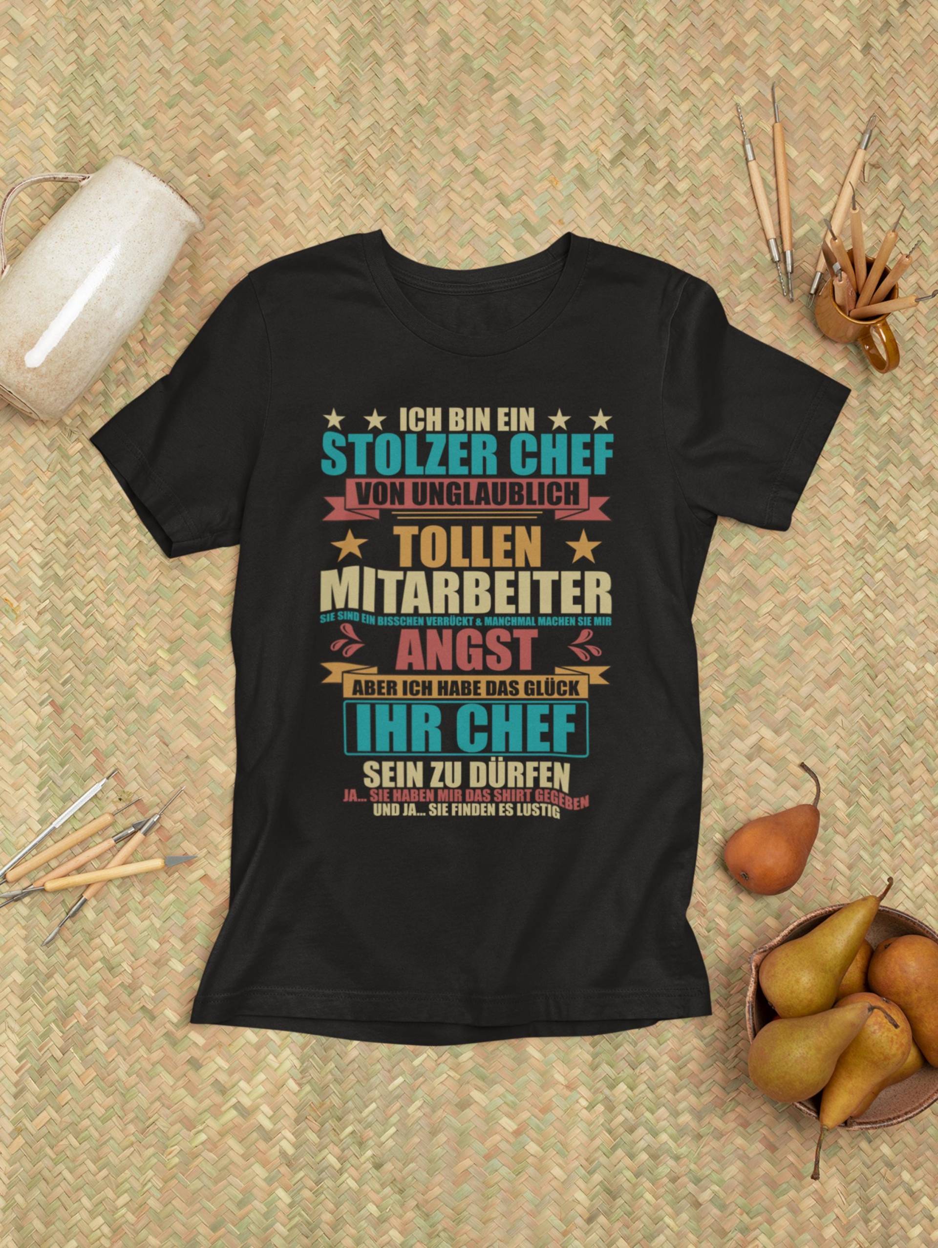Funny Boss Shirt | Lustiges Chef T-Shirt Männer Geschenk Für & Vorgesetzten Office Humor Team Kollegen von LootFactory