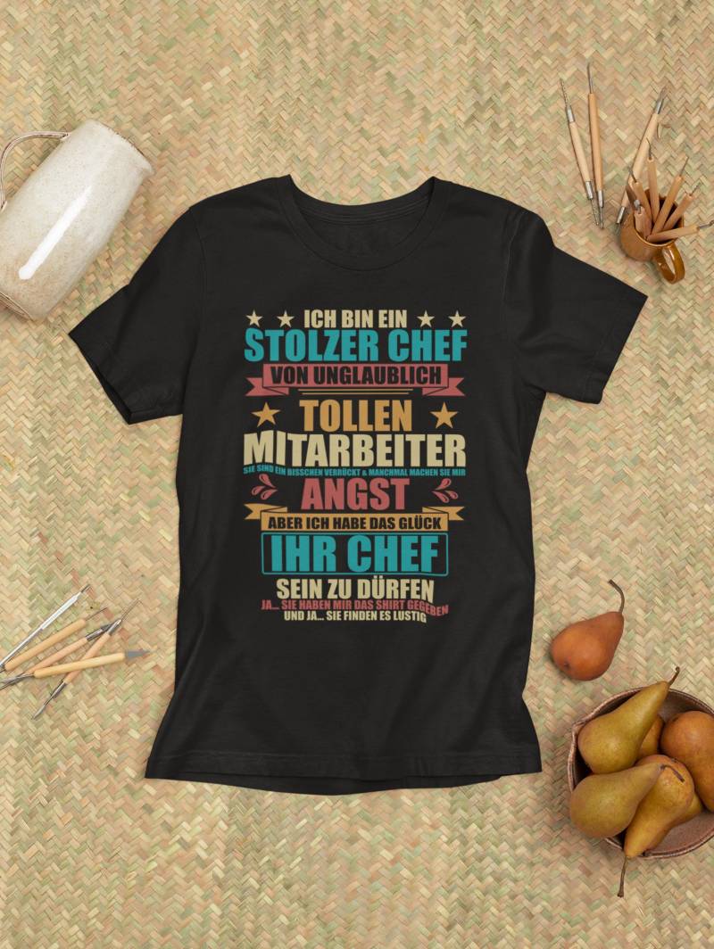 Funny Boss Shirt | Lustiges Chef T-Shirt Männer Geschenk Für & Vorgesetzten Office Humor Team Kollegen von LootFactory