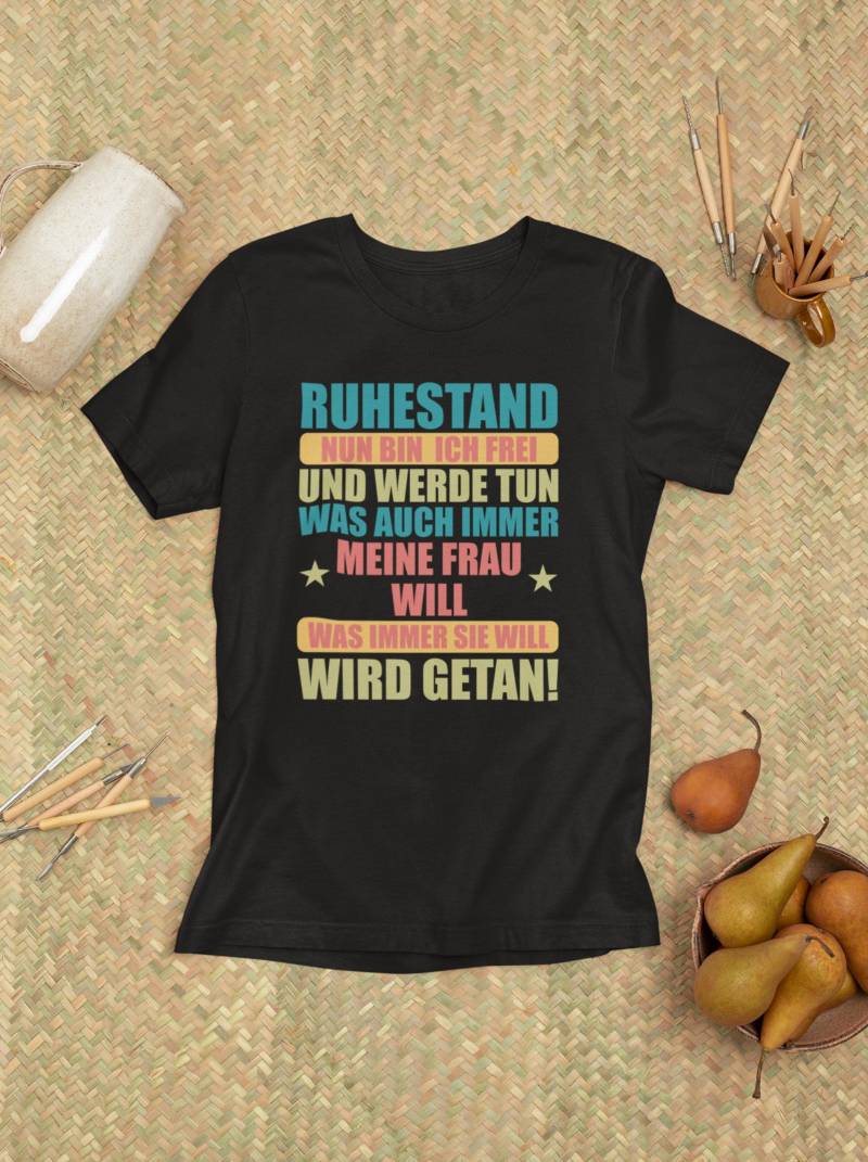 Lustiges Ruhestand T-Shirt Männer | Rentner Geschenk Mann Rente Abschied Spaß Shirt Zur Pensionierung & Idee von LootFactory