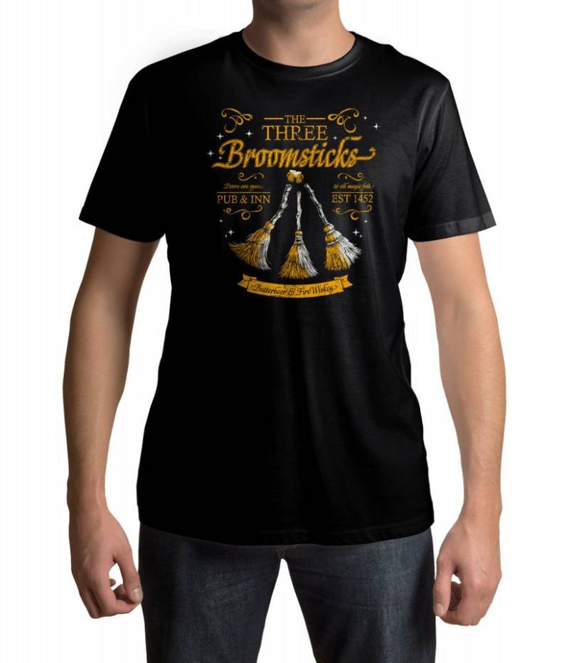 Lootchest T-Shirt Three Broomsticks Lootchest T-Shirt Three Broomsticks von Lootchest