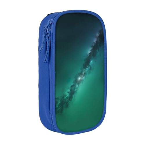 Lootpe Federmäppchen mit Galaxie-Motiv, Aufbewahrungstasche, großes Fassungsvermögen, tragbare Büro-Stifttasche mit Reißverschluss von Lootpe