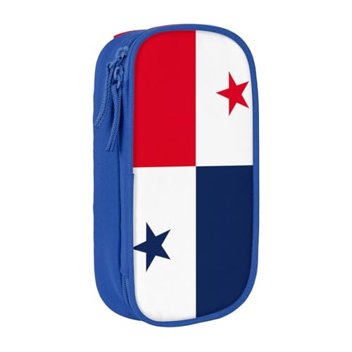 Lootpe Federmäppchen mit Panama-Motiv, Aufbewahrungstasche, großes Fassungsvermögen, tragbare Büro-Stifttasche mit Reißverschluss von Lootpe