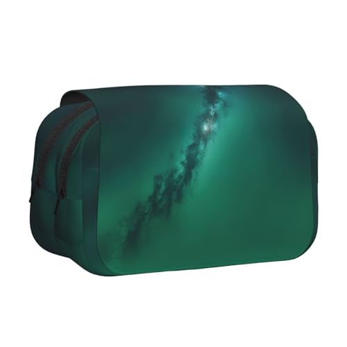 lootpe Federmäppchen mit großem Fassungsvermögen, Galaxie-Motiv, Stifteetui, Schreibwaren-Organizer, tragbare Büro-Stifttasche von Lootpe