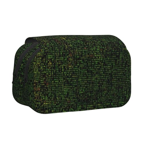 lootpe Federmäppchen mit mathematischem Formel-Druck, großes Fassungsvermögen, Markertasche, Schreibwaren-Organizer-Tasche, tragbare Büro-Stifttasche von Lootpe