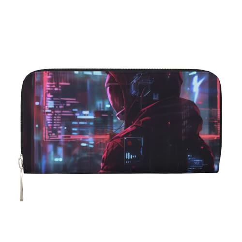 lootpe Hacker Era Damen-Geldbörse, Kreditkartenhalter, Handygeldbörse, lange Clutch-Handtasche von Lootpe