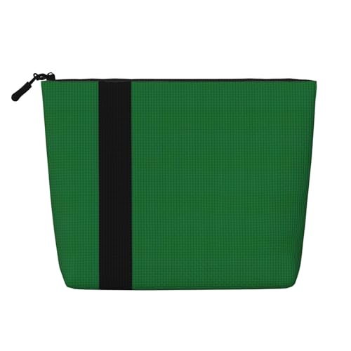 lootpe Reise-Make-up-Tasche, Motiv: Flagge des Sultanats von Delhi, große Kapazität, Kosmetiktasche für Damen, tragbare Kosmetiktasche, Kulturbeutel von Lootpe