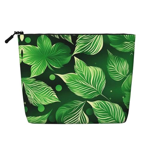 lootpe St Patricks Day Reise-Make-up-Tasche, große Kapazität, Kosmetiktasche für Damen, tragbare Kosmetiktasche, Kulturbeutel von Lootpe