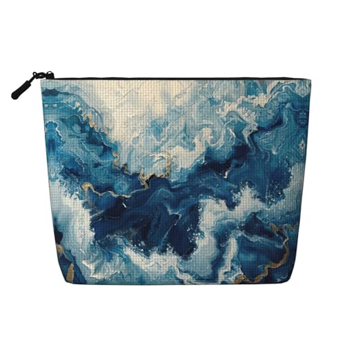 lootpe Within The Tides Reise-Make-up-Tasche, große Kapazität, Kosmetiktasche für Damen, tragbare Kosmetiktasche, Kulturbeutel von Lootpe