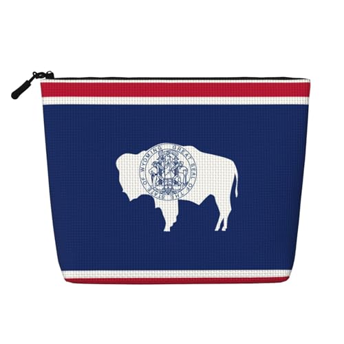 lootpe Wyoming Reise-Make-up-Tasche, große Kapazität, Kosmetiktasche für Damen, tragbare Kosmetiktasche, Kulturbeutel von Lootpe