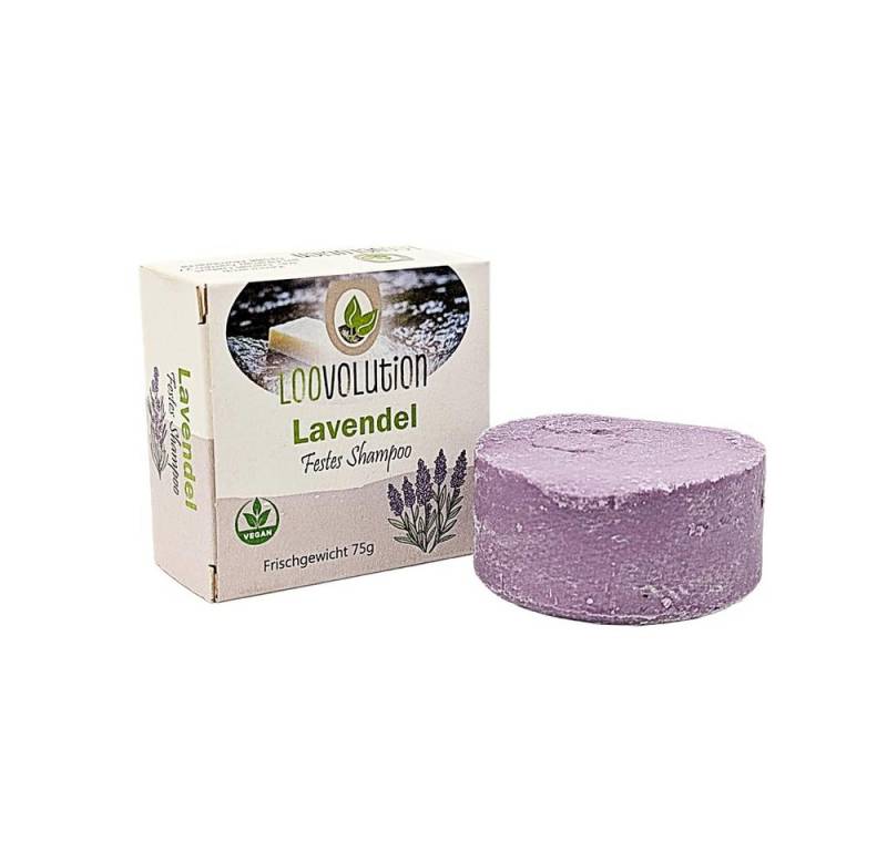 Loovolution Festes Haarshampoo Loovolution® Festes Shampoo Lavendel, Festes Shampoo mit Lavendel von Loovolution