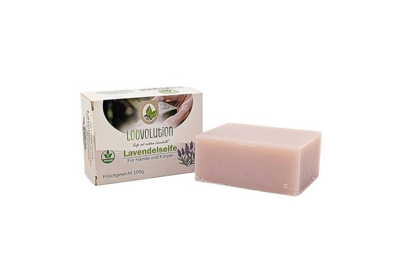 Loovolution Handseife Loovolution® Hanföl-Seife, Hergestellt mit natürlichen Inhaltsstoffen - Ideal für Hände & Körper von Loovolution
