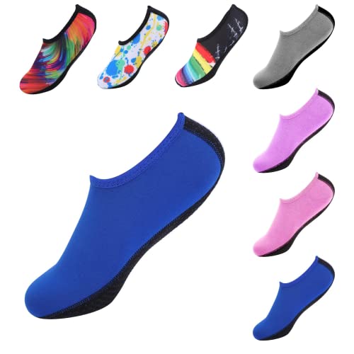 Loozykit Unisex Badeschuhe Wasserschuhe, Schnell Trocken Schwimmschuhe Strandschuhe für Herren und Damen, rutschfest Super Leicht Aquaschuhe, Gr.30-42 von Loozykit