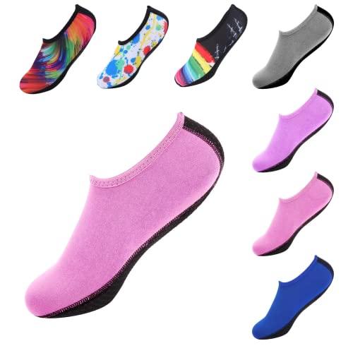 Loozykit Unisex Badeschuhe Wasserschuhe, Schnell Trocken Schwimmschuhe Strandschuhe für Herren und Damen, rutschfest Super Leicht Aquaschuhe, Gr.30-42 von Loozykit