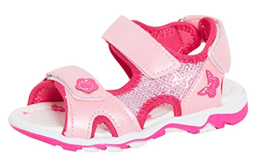 Lora Dora Mädchen Sport Sandalen 3D Butterfly, Pink - rose - Größe: 26 EU von Lora Dora