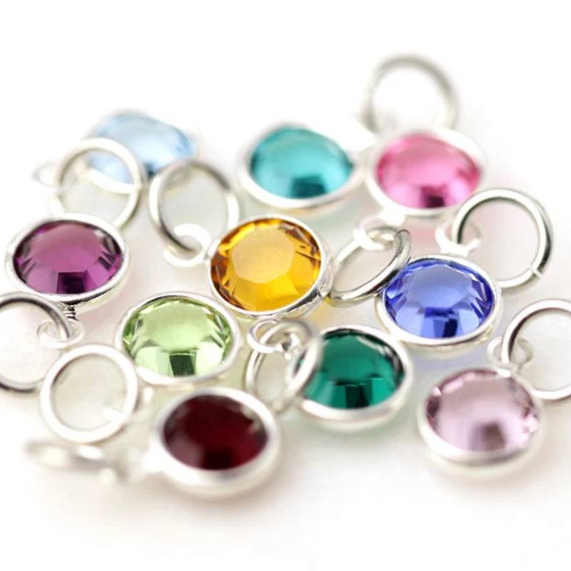 Swarovski Birthstone Crystal, 6 Mm Silber Swarovski-Edelstein Fügen Sie Jede Lora Douglas Schmuck Halskette, Armband Oder Schlüsselbund Hinzu Swarovski Birthstone Crystal, 6 Mm Silber Swarovski-Edelstein Fügen Sie Jede Lora Douglas Schmuck Halskette, Armband Oder Schlüsselbund Hinzu von LoraDouglasJewelry