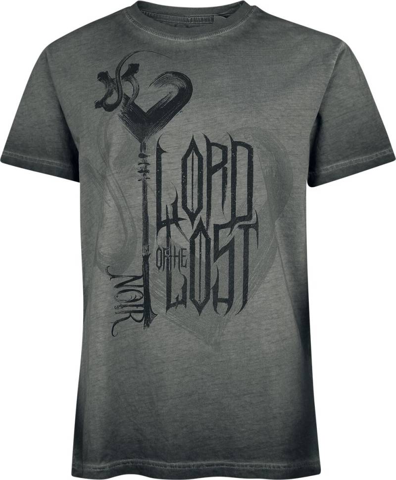 Lord Of The Lost Noir Key T-Shirt grau in M von Lord Of The Lost