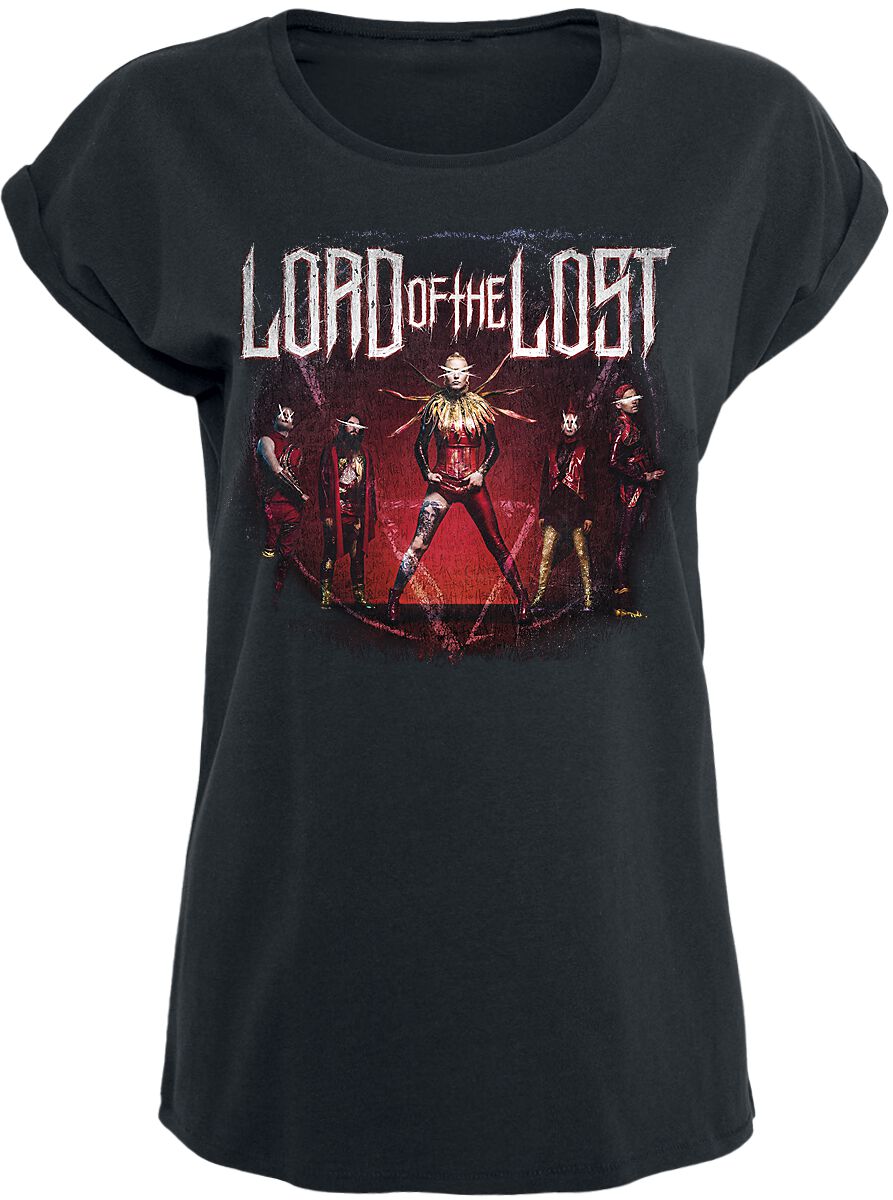 Lord Of The Lost T-Shirt - Blood & Glitter - S bis 5XL - für Damen - Größe 4XL - schwarz  - EMP exklusives Merchandise! von Lord Of The Lost