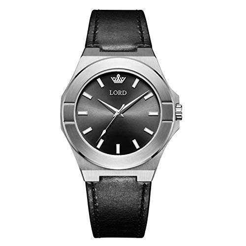 Lord Timepieces Infinity Silver Black von Lord