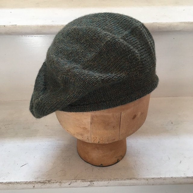 Dunkelgrüner Tam, Grüne Scottish Bonnet, Strickmütze, Alpaka-Barett, Herren Grüner Scots Highlander Mütze, Unisex Tam Dunkelgrüner Tam, Grüne Scottish Bonnet, Strickmütze, Alpaka-Barett, Herren Grüner Scots Highlander Mütze, Unisex Tam von LordandTaft