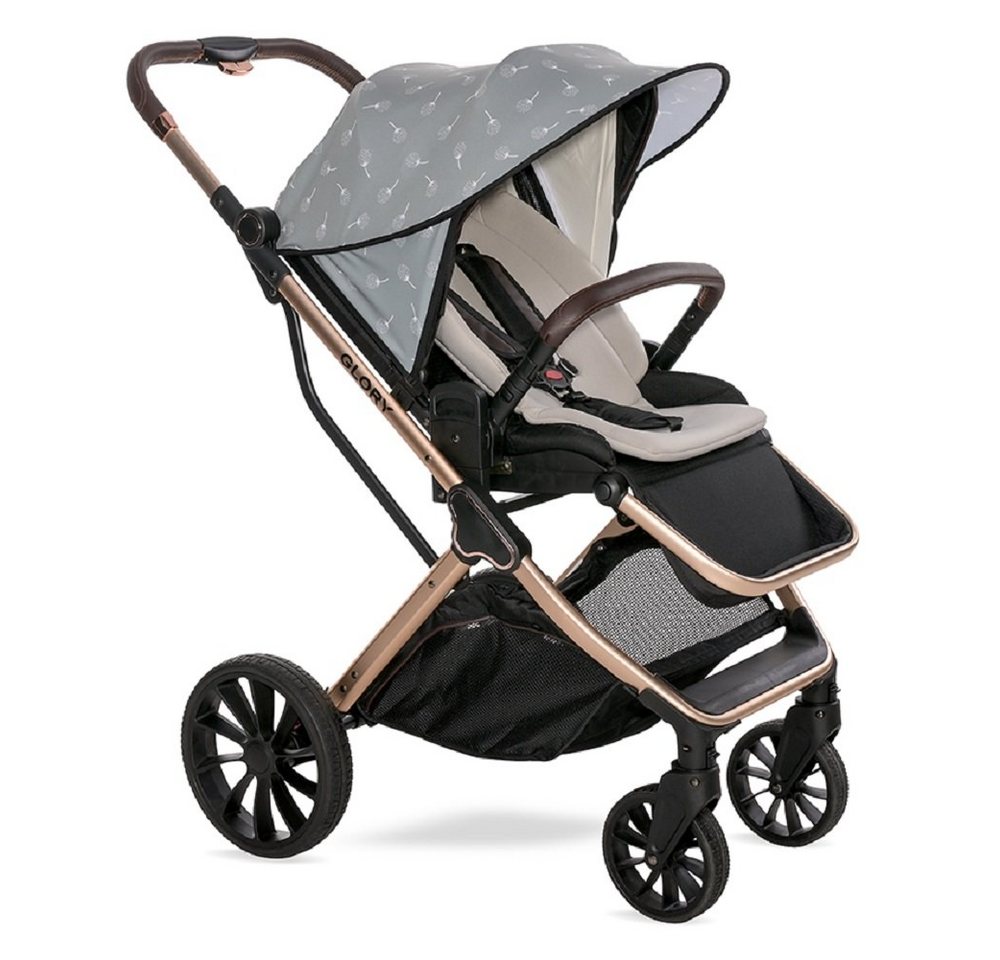 Lorelli Kinderwagenschirm Kinderwagen Sonnenschutz, Universal UV-Schutz Schutz vor Sonne Staub Wind von Lorelli