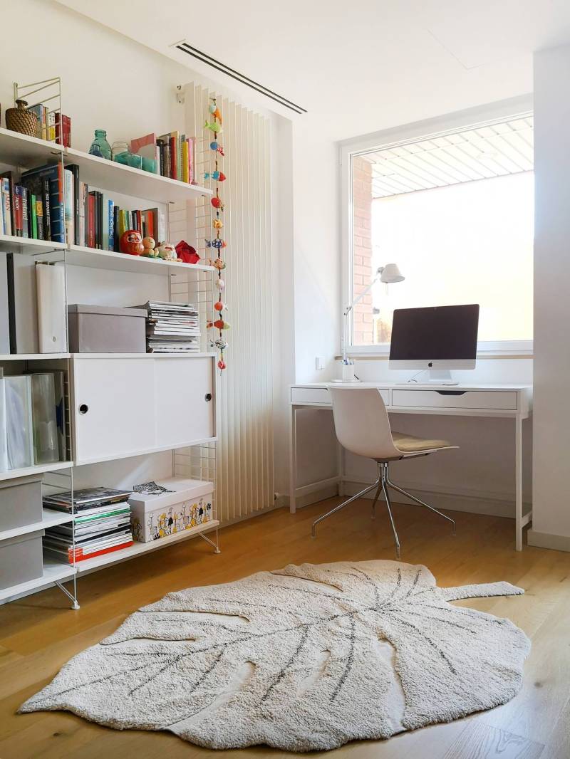 Kinderzimmer XL Teppich Natural MONSTERA BLATT LORENA CANALS von Lorena Canals