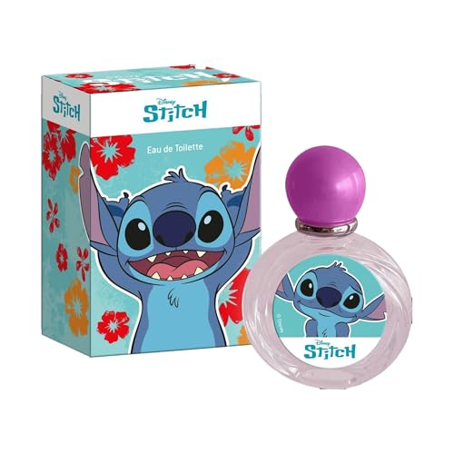 Disney Stitch Eau de Toilette Natürliches Parfüm - Langanhaltendes EDT Parfüm für Kinder und Erwachsene - Verspielter und Lebendiger Duft - Bestes Geschenk für Kinder, 50ml von Lorenay
