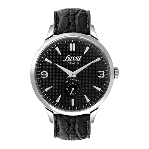 Lorenz Herren Analog Quarz Uhr mit Leder Armband 030161BB Lorenz Herren Analog Quarz Uhr mit Leder Armband 030161BB von Lorenz
