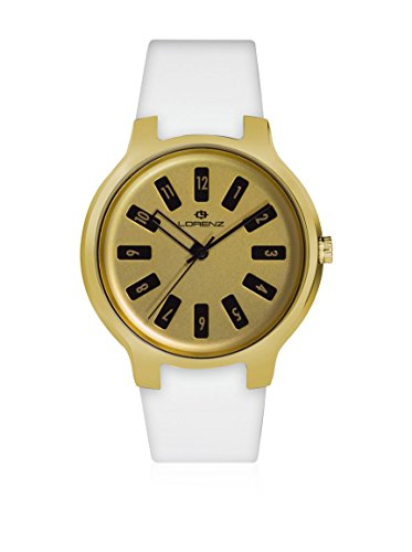 Lorenz Quarzuhr 26702FF weiß 30 mm von Lorenz