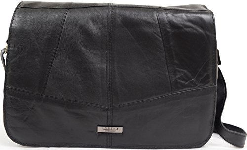 Lorenz Damenhandtasche/Schultertasche aus weichem Nappaleder, modisch von Lorenz