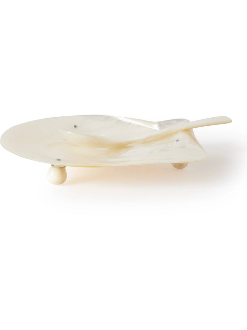 Lorenzi Milano - Mother-of-Pearl Caviar Set - Men - Neutrals von Lorenzi Milano
