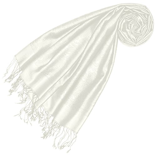 Lorenzo Cana Damen Pashmina 70% Seide 30% Viskose mit Paisley Muster Schaltuch 70 x 190 cm zweifarbig Schal Stola Damenschal Damen 78421 von Lorenzo Cana