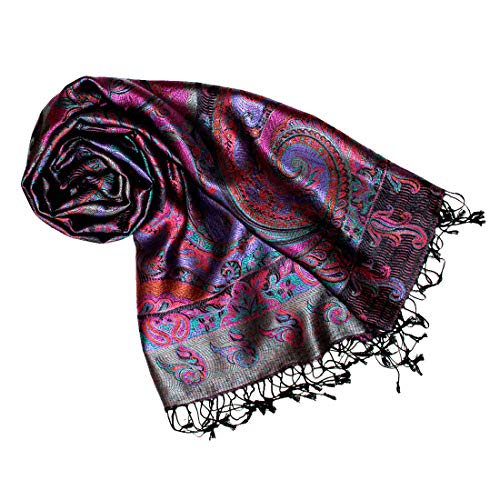 Lorenzo Cana - Echarpe - Imprimé cachemire - Femme 70 x 190 cm Mehrfarbig-lila-türkis Lorenzo Cana - Echarpe - Imprimé cachemire - Femme 70 x 190 cm Mehrfarbig-lila-türkis von Lorenzo Cana