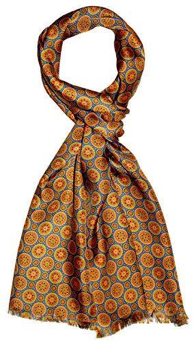 Lorenzo Cana Eleganter Herren Schal 100% Seide in harmonischen Farben bedruckt doppellagig Seidenschal Seidentuch Tuch Trend Style 30 cm x 160 cm - 8920311 Lorenzo Cana Eleganter Herren Schal 100% Seide in harmonischen Farben bedruckt doppellagig Seidenschal Seidentuch Tuch Trend Style 30 cm x 160 cm - 8920311 von Lorenzo Cana