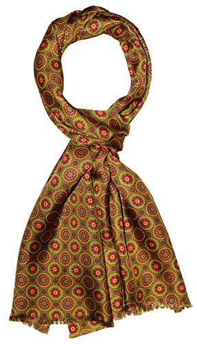 Lorenzo Cana Herren Schal 100% Seide in harmonischen Farben bedruckt doppellagig Seidenschal Seidentuch Tuch Dandy Style 30 cm x 160 cm - 8920611 Lorenzo Cana Herren Schal 100% Seide in harmonischen Farben bedruckt doppellagig Seidenschal Seidentuch Tuch Dandy Style 30 cm x 160 cm - 8920611 von Lorenzo Cana