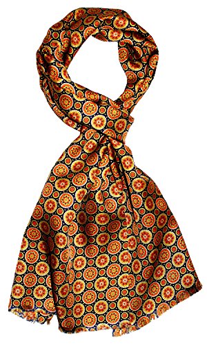 Lorenzo Cana Herren Schal 100% Seide in harmonischen Farben bedruckt doppellagig Seidenschal Seidentuch Tuch Dandy Style 30 cm x 160 cm - 8920811 Lorenzo Cana Herren Schal 100% Seide in harmonischen Farben bedruckt doppellagig Seidenschal Seidentuch Tuch Dandy Style 30 cm x 160 cm - 8920811 von Lorenzo Cana