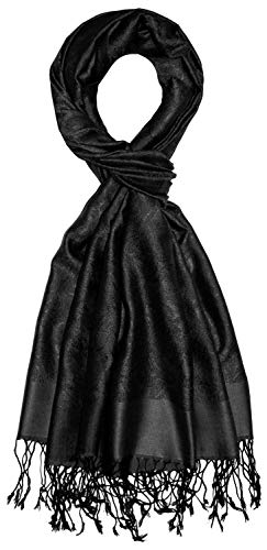 Lorenzo Cana Herren Schal 70% Seide 30% Viskose Damast Paisley Muster Schaltuch 70 x 190 cm zweifarbig Schal Herrenschal Herrentuch Schwarz 7862311 Lorenzo Cana Herren Schal 70% Seide 30% Viskose Damast Paisley Muster Schaltuch 70 x 190 cm zweifarbig Schal Herrenschal Herrentuch Schwarz 7862311 von Lorenzo Cana