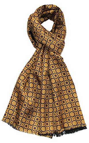 Lorenzo Cana - Herren Schal Wendeschal harmonische Farben - Vorderseite bedruckte Seide - Rückseite gewebte Wolle - 30 cm x 160 cm - 8914311 Lorenzo Cana - Herren Schal Wendeschal harmonische Farben - Vorderseite bedruckte Seide - Rückseite gewebte Wolle - 30 cm x 160 cm - 8914311 von Lorenzo Cana