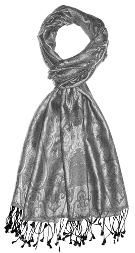 Lorenzo Cana Herrenschal Schal Schaltuch jacquard gewebt 100% Seide Paisley Muster Seidenschal Seidentuch Ton in Ton Mehrfarbig 786081133 von Lorenzo Cana