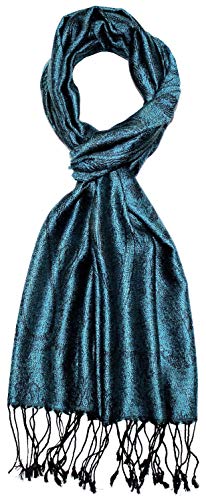 Lorenzo Cana Herrenschal Schal Schaltuch jacquard gewebt 100% Seide Paisley Muster Seidenschal Seidentuch Ton in Ton Mehrfarbig 786141133 von Lorenzo Cana