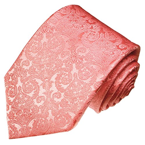 Lorenzo Cana - Luxus Krawatte aus 100% Seide - handgefertigte Markenqualität - rose rosa Barock Muster - 25025 Lorenzo Cana - Luxus Krawatte aus 100% Seide - handgefertigte Markenqualität - rose rosa Barock Muster - 25025 von Lorenzo Cana