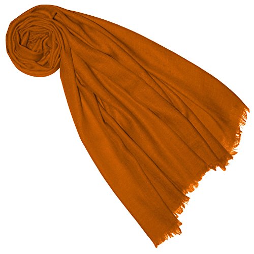 Lorenzo Cana Luxus Pashmina Damenschal Schaltuch 100% Kaschmir Kaschmirschal Kaschmirtuch Kaschmirpashmina Ocker 7830477 von Lorenzo Cana