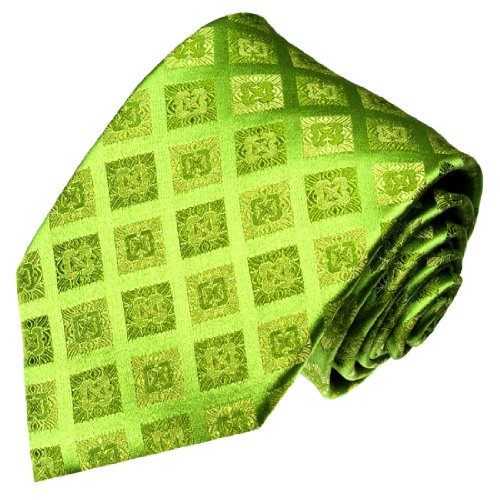 Lorenzo Cana - Original Marken Krawatte aus 100% Seide - Gruen Hellgruen Lindengruen Karo Ton in Ton - 84059 Lorenzo Cana - Original Marken Krawatte aus 100% Seide - Gruen Hellgruen Lindengruen Karo Ton in Ton - 84059 von Lorenzo Cana