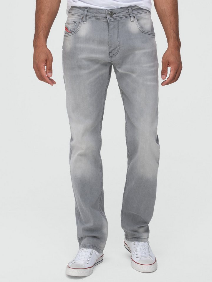 Lorenzo Loren Straight-Jeans Herren Jeans Hose Stonewashed LL-4019 Lorenzo Loren Straight-Jeans Herren Jeans Hose Stonewashed LL-4019 von Lorenzo Loren