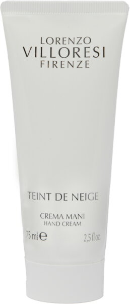 Lorenzo Villoresi Teint de Neige Handcreme 75 ml Lorenzo Villoresi Teint de Neige Handcreme 75 ml von Lorenzo Villoresi