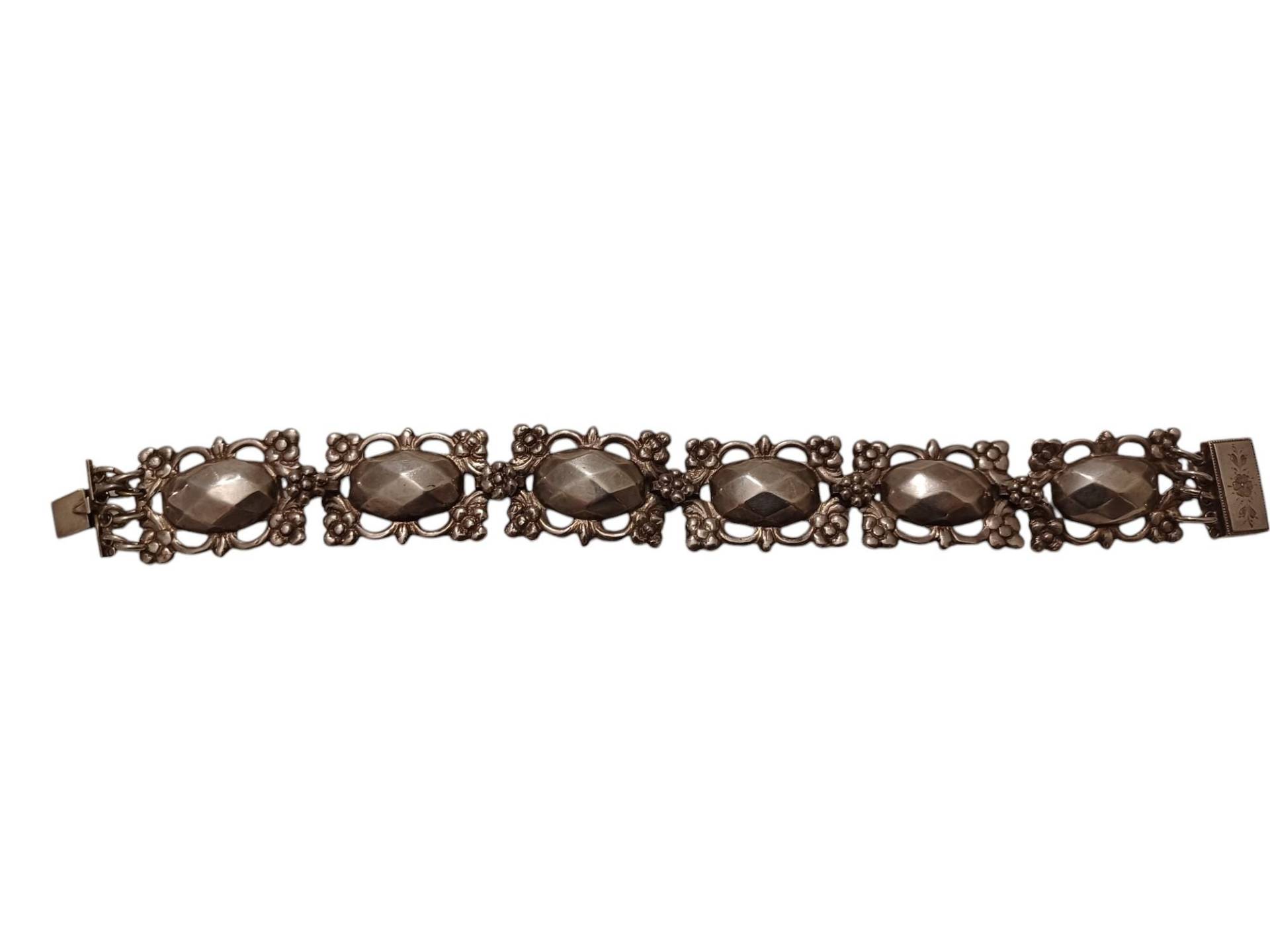 Biedermeier Silber Armband Aus Den 50Er Jahren. Handarbeit von LorenzoWorld