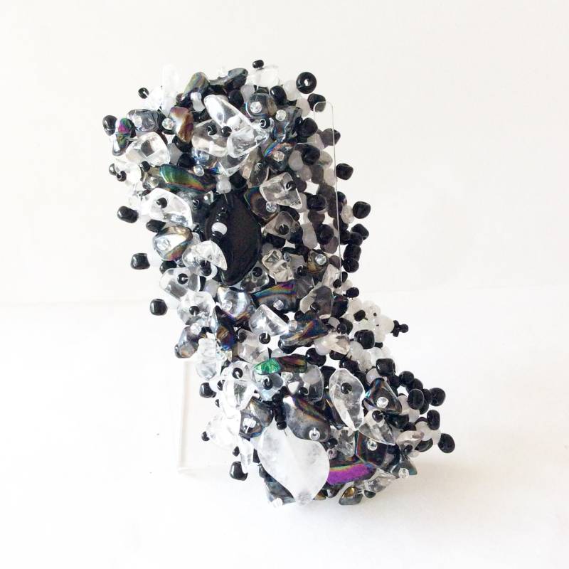 Cluster Armband Perlen Handgemachte Statement Glasperlen Handgefertigter Schmuck Cluster Armband Perlen Handgemachte Statement Glasperlen Handgefertigter Schmuck von LorenzosVintage